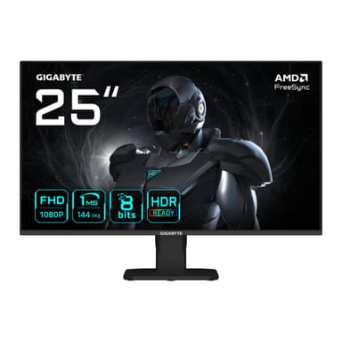 GIGABYTE GS25F14 Monitor Gaming FHD de 25” - 1920 x 1080, 144Hz, 1ms, 300 CD/m², Display HDR 10, HDMI 2.0, DisplayPort 1.2 - Amazon