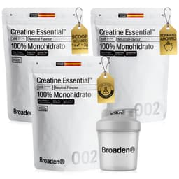3.3 Kg Creatina Monohidratada/Micronizada en Polvo Sin Sabor | Incluye Dosificador + Shaker Regalo a 10€ el kilo.