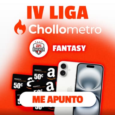 Liga Biwenger x Chollometro 26/27 - Llévate un iPhone 17 o cheque regalo de 50€ cada jornada - Biwenger