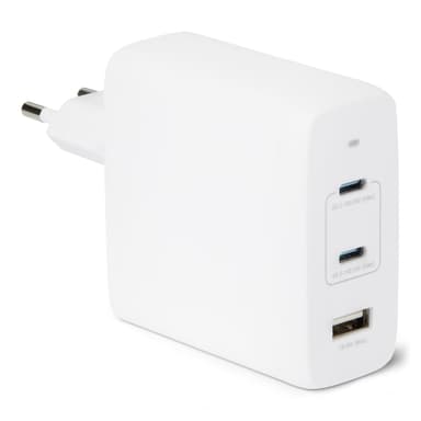 Chargeur mural USB C Nano GaN à chargement rapide, 120W; 3 ports Amazon Basics - Amazon