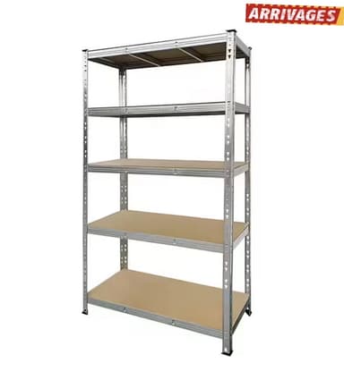 Etagère charges lourdes - 198x120x40cm - Acier galvanisé - Brico Cash