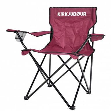 Chaise de camping KlRKJUBOUR@"Njord", vin rouge - Sport Outlet