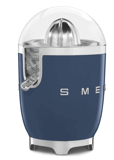 Presse-agrumes Smeg CJF11NBEU - Cône et filtre Inox, 70W, Range-Cordon intégré, 28,1 x 16,6 x 16,6 cm - Darty