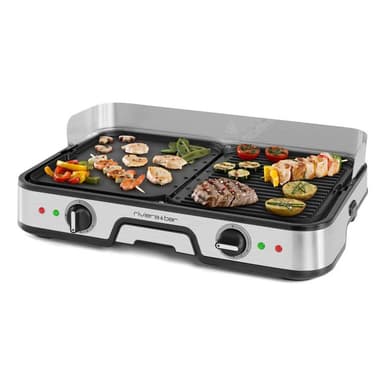Plancha-Grill réversible - Riviera & Bar QPL525 - Veepee