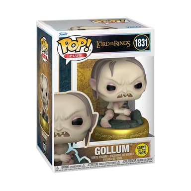 Funko Pop! Plus: Lord of The Rings - Gollum, Glow in The Dark - Amazon