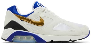 Baskets Nike Air Max 180 Summit White Concord - Showroomprivé