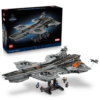 Jouet Lego Marvel 76354 - L’Héliporteur du Shield - Amazon