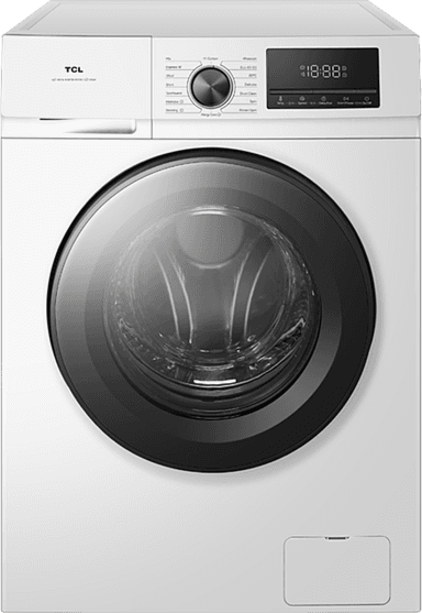 Lave-Linge TCL FF1214WA0FR - 12 kg, 1400 trs/min, Classe A, Programmes Vapeur - E.Leclerc