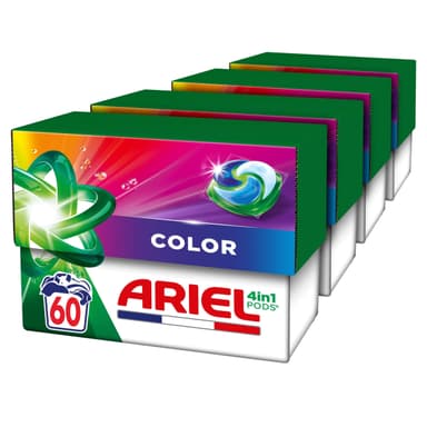 Pack de 60 capsules de Lessive Ariel Pods - Amazon