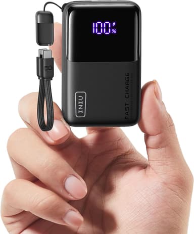 Batterie Externe Ultra-compacte Iniu Pocket Rocket P50 - 45W, 10000mAh - Amazon