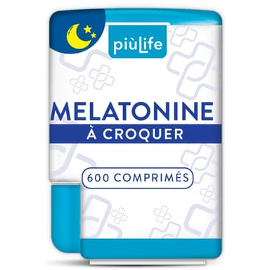 Boîte de 600 Comprimés de Mélatonine 1,9 mg (vendeur tiers - via prévoyez et sécurisez) - Amazon