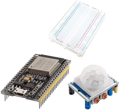 Compostant AZDelivery Kit de démarrage ESP32 Dev Kit C NodeMCU – HC-SR501 PIR Détecteur de Mouvement avec Mini Breadboard (Vendeur tiers) - Amazon