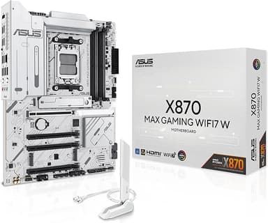 Carte mère gaming ASUS X870 MAX Gaming WIFI7 W, socket AMD AM5 - Amazon