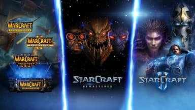Battle Chest Blizzard: Warcraft I et II Remastered + Warcraft III Reforged + Starcraft Remastered + Starcraft II... sur PC (Dématérialisé) - Battlenet