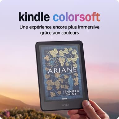 Liseuse Amazon Kindle Colorsoft (Nouvelle génération) - avec écran couleur et éclairage chaud réglable - 16 Go - Amazon