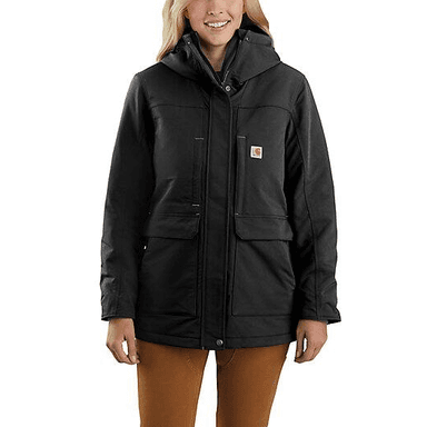 Manteau Carhartt Super Dux - Traditionnel, Isolé, Décontracté, Noir, Tailles du XS au XL - Carhartt