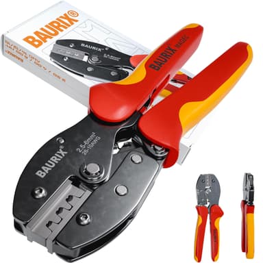 Pince à Sertir MC4 Baurix - 2,5-6 mm² , Câble PV, à Cliquet (Vendeur tiers) - Amazon