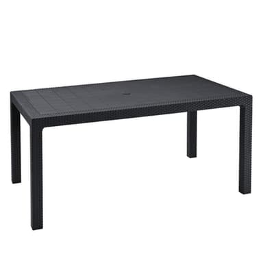 Table à manger de jardin rectangulaire en résine - 6 places (vendeur tiers) - Leroy Merlin