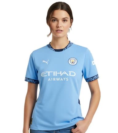 Maillot Femme officiel Puma Manchester City 2024/25 - Tailles XS à XXL - Outlet 46