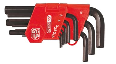 Jeu de 9 clés KS Tools mâles courtes brunies 151.3211 - 6 x 6 pans - Amazon