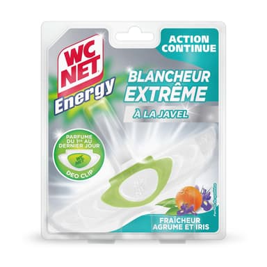 Bloc Antitartre 5 Actions WC net - Blancheur Extreme à la Javel Wc, Fraicheur Agrumes et Iris 38 g (via prevoyer et economiser) - Amazon