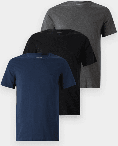T-shirt Boss Classic 3 Pack - Caraco, open blue - Zalando