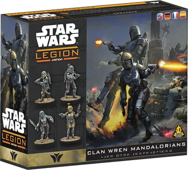 Extension jeu de figurines stratégique Asmodee - Star Wars Legion Clan Wren Mandalorians AMG - Amazon