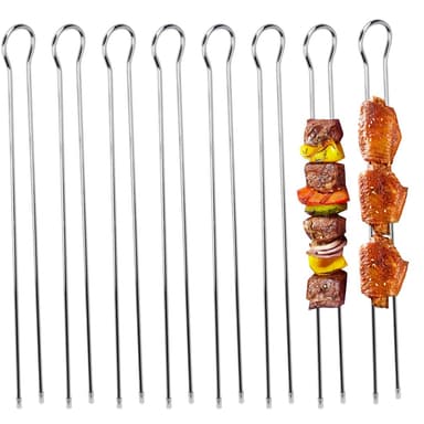 12 Pics à Brochettes Doubles - 28 cm (Vendeur Tiers) - Amazon