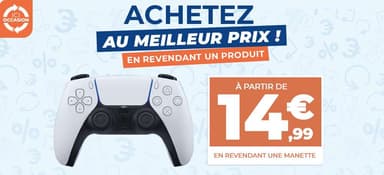 Manette sans fil Playstation DualSense (Via Reprise d'une Manette Playstation DualSense) - Micromania Zing