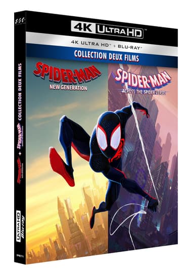 Blu-Ray & 4K Ultra HD Spider-Man: New Generation & Across The Spider-Verse - Amazon