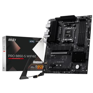 Carte mère MSI PRO B850-S - Socket AM5, WIFI6E, DDR5, VRM 12+2+1, ATX - Grosbill