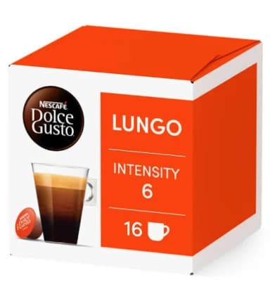 Lot de 2 boites de 16 Capsules Dolce Gusto Lungo - Magasins U