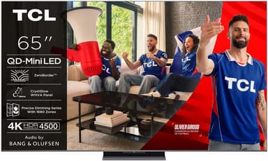 [Adhérents] TV 65" TCL 65C89K 2025 - Mini LED, 4K, 144Hz, HDR10+, Dolby Vision, FreeSync Premium Pro, VRR & ALLM, Google TV (Via 100€ d'ODR) - Fnac
