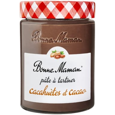 Pâte à Tartiner Cacahuètes et Cacao Bonne Maman - 350g (via 1.29€ sur la Carte de Fidélité) - Carrefour