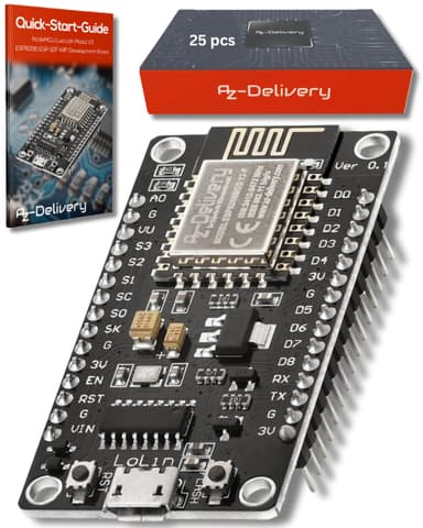 Lot de 25 Cartes AZDelivery avec Wifi Compatible Arduino (Vendeur tiers) - Amazon