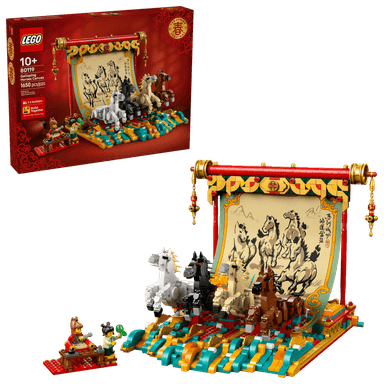 [Insiders] Jeu de construction Lego 80119 Tableau vivant : le galop des chevaux - Lego