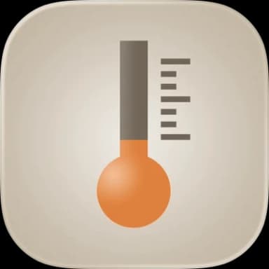 Thermo-hygromètre gratuit sur iOS (Dématérialisé - App Store) - App Store
