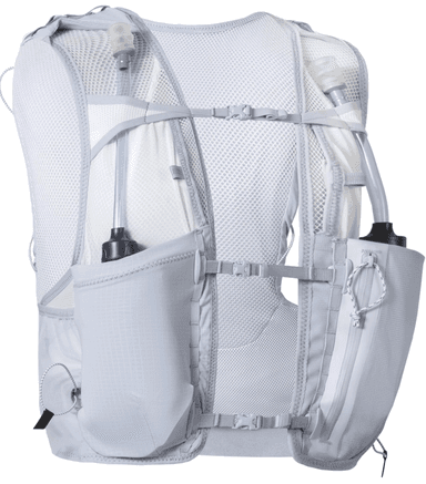 Sac de Trail Running Kiprun 900 8L W - Blanc, avec 2 Flasques de 500ml Bleu, Tailles du XXS au XL - Decathlon