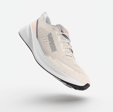 Chaussures de Running Femme, Kiprun Kipcore Beige Rose - Decathlon