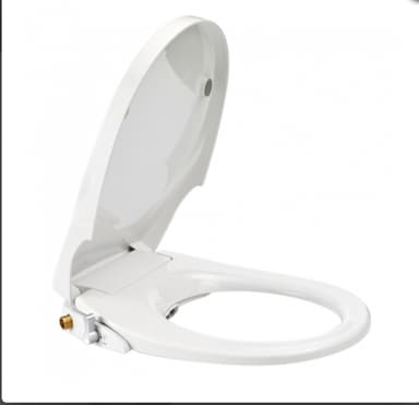 Abattant WC japonais WC Clean - avec douchette lavante mécanique non électrique - PlaneteBain