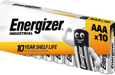 Paquet de 10 Batterie Energizer Industrial LR03 1.5V AAA - Amazon
