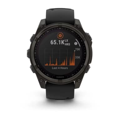 Montre connectée Garmin Fenix 8 Sapphire Solar - Luna Time