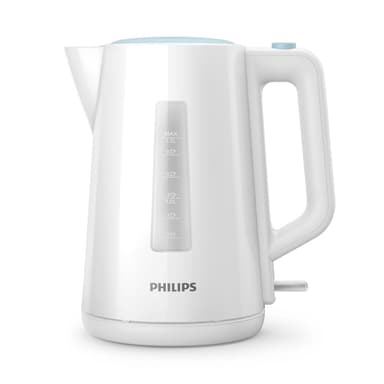 Bouilloire Électrique Philips SErie 3000 - 1,7L, Ébullition Rapide, Couvercle à Ressort, Voyant Lumineux, Base 360°, Filtre Anti-Calcaire - Amazon