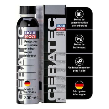 Flacon de 300ml d'Additif d'Huile Céramique Anti-Usure Liqui Moly Cera Tec 3721 - pour Moteurs Essence & Diesel - Amazon