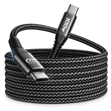 Câble Chargeur Nylon Tressé Aioneus - 100W, USB C vers USB C , 2m PD 5A (Via Coupon - Vendeur Tiers) - Amazon