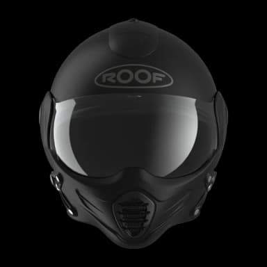 Casque Moto Roof Roadster Noir Mat E22-05 - Tailles du XS au 2XL - ROOF