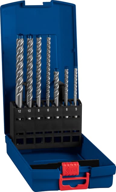 Coffret de forets 7 forets béton et pierre 4 taillants Bosch EXPERT SDS plus-7x - Amazon