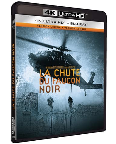 Blu-Ray 4K UHD La Chute Du Faucon Noir + Version cinéma et longue - Amazon