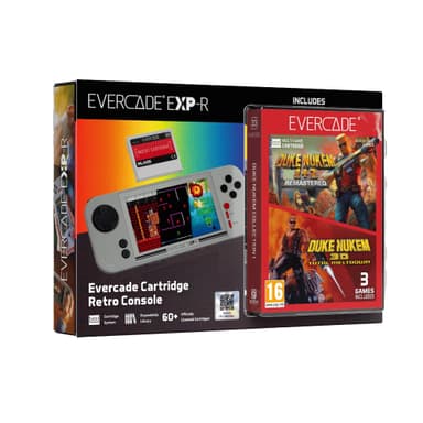 Pack Console Portable Rétro Evercade EXP-R & Duke Nukem Collection 1 - Amazon