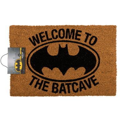 Tapis de Porte Batman - Bienvenue dans la batcave - 60 x 40 cm - Outlet PC